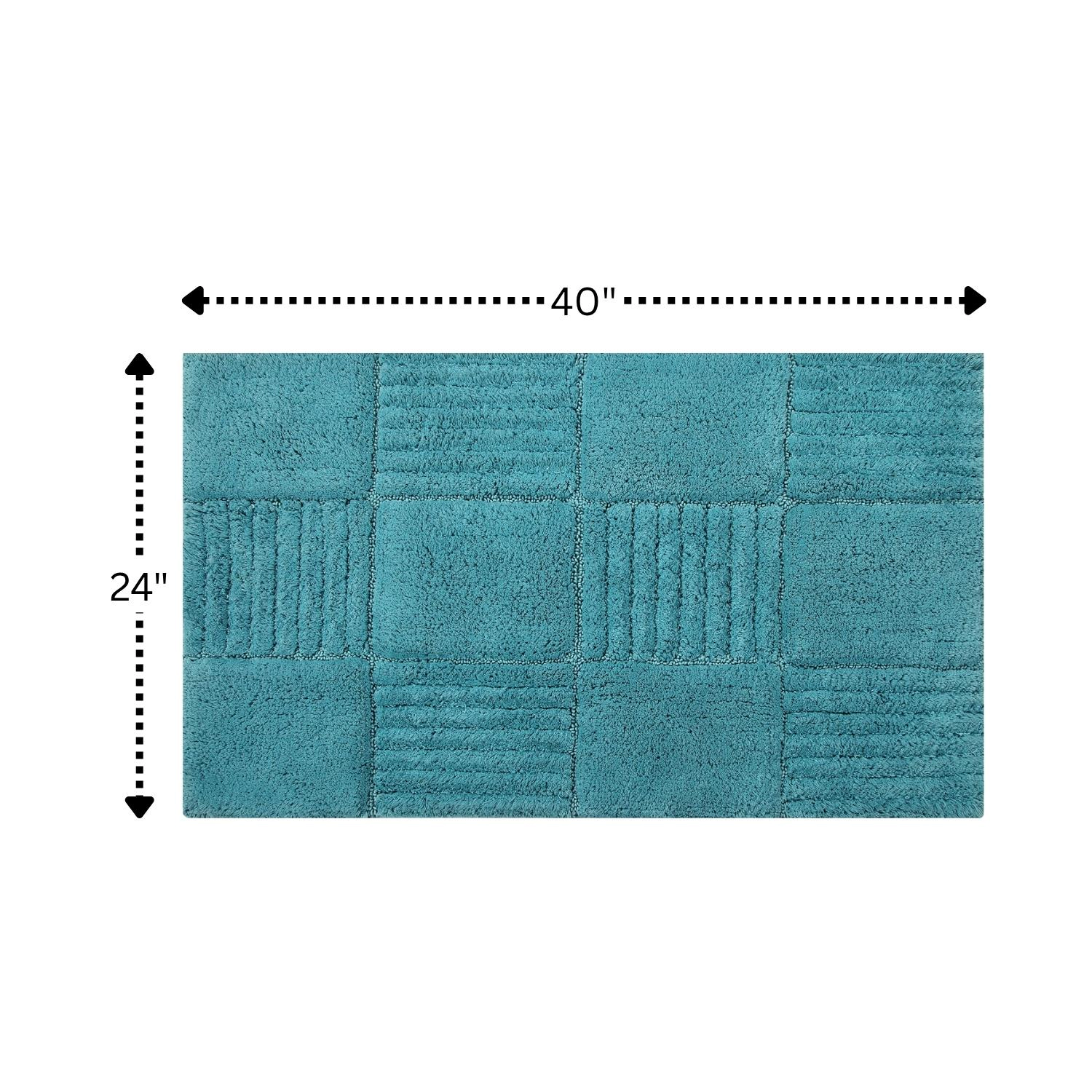 Knightsbridge Chakkar Board 220 GSF Non Skid Back Bath Rug