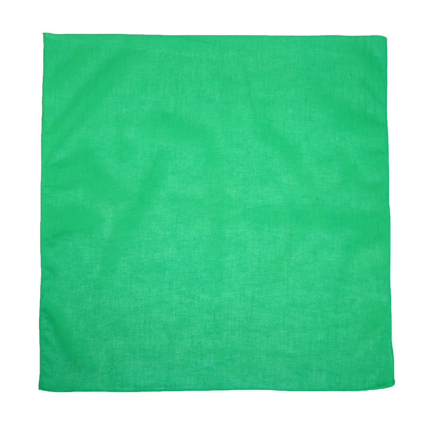 CTM Cotton Solid Color Bandanas (Pack of 5 Same Color)