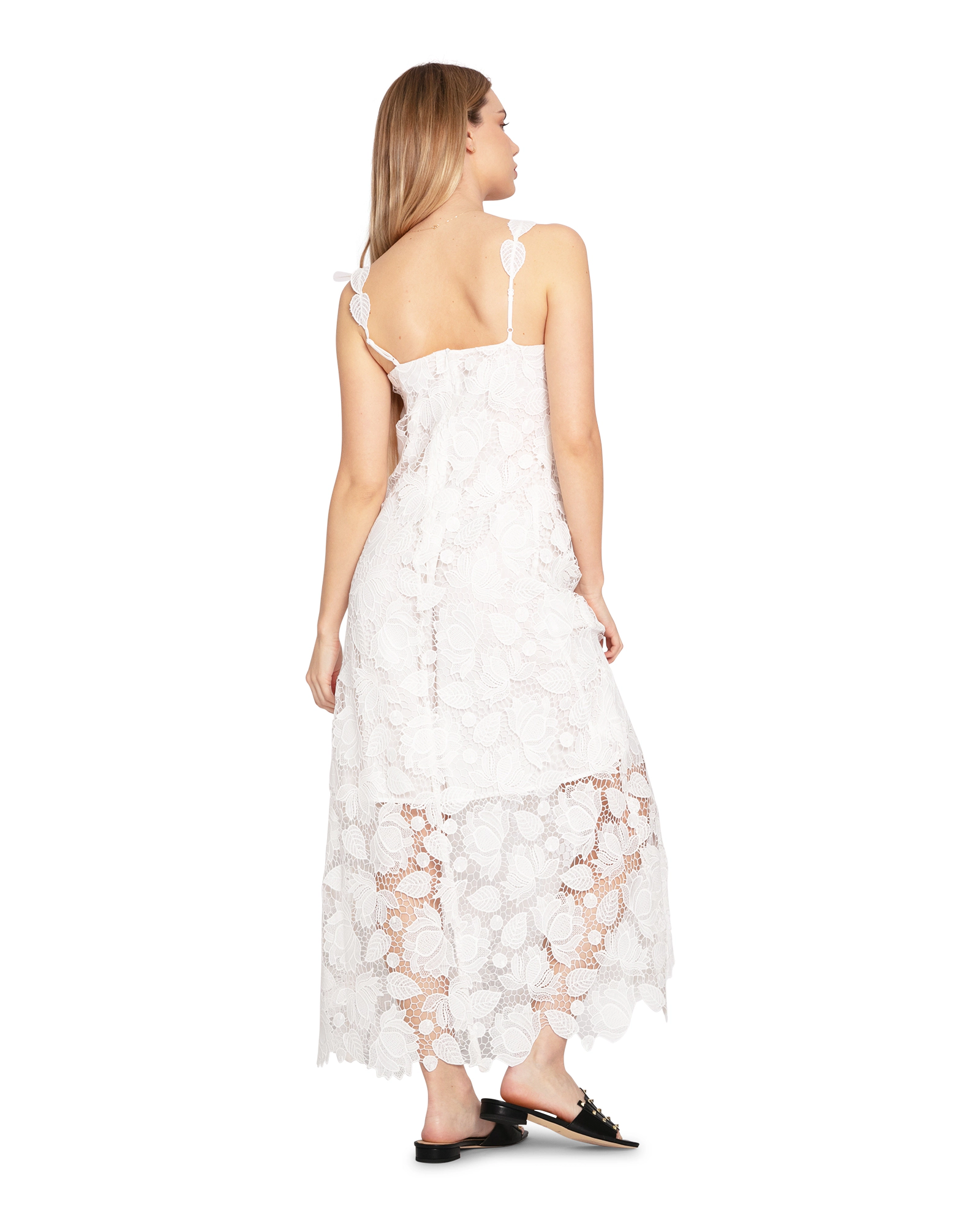 Belle & Bloom Womens Songbird Lace Maxi Dress