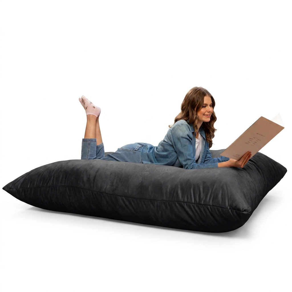 Jaxx Pillow Saxx 5.5-Foot - Huge Bean Bag Floor and Lounger