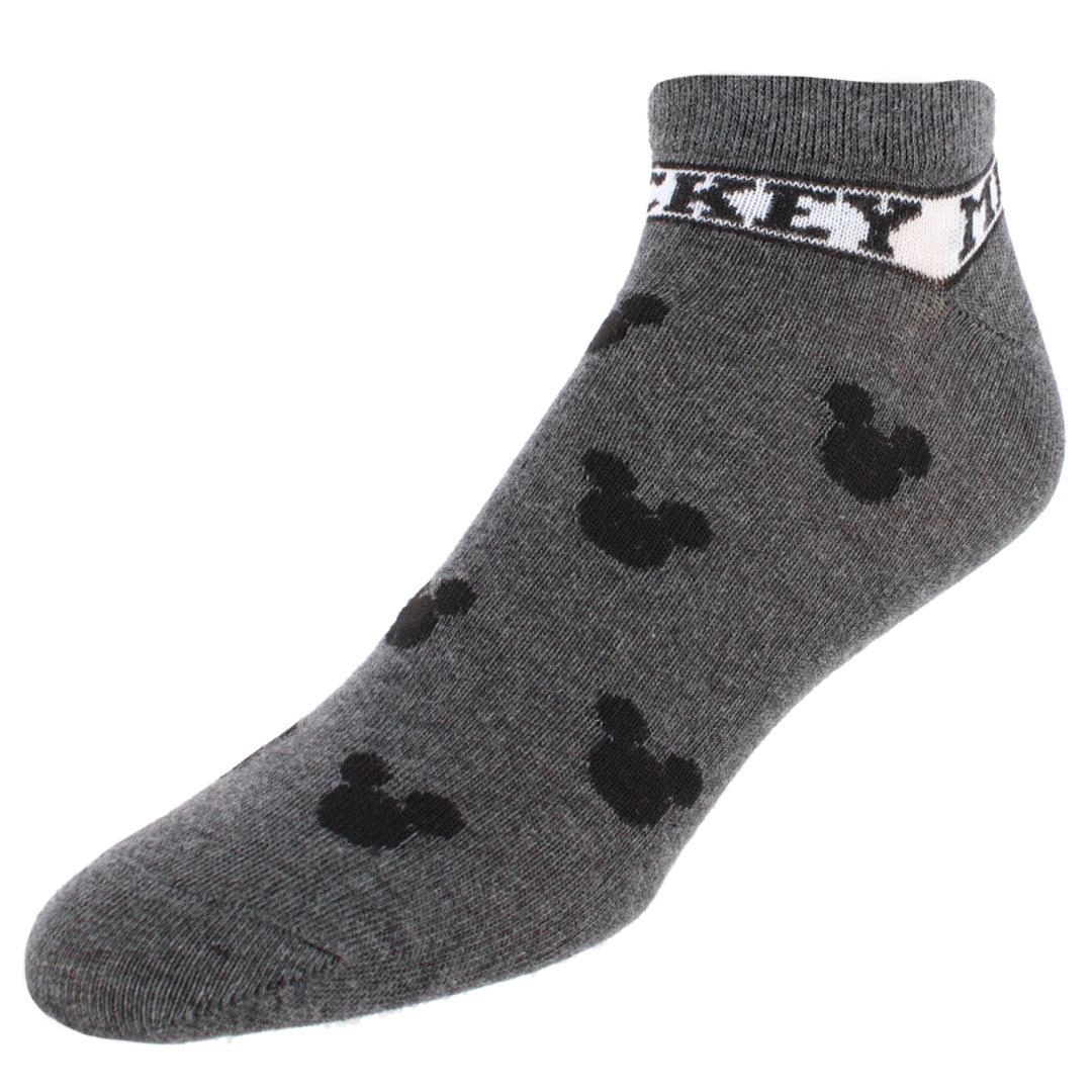 Textiel Trade Men's Disney Mickey Mouse Character Sneaker Socks (3 Pairs)