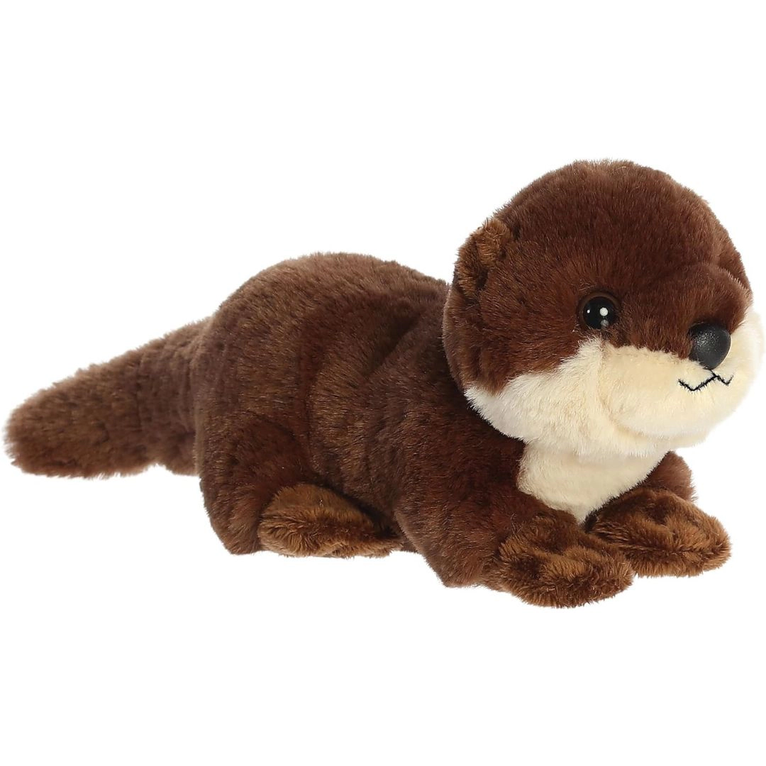 Aurora Mini Flopsie River Otter Pup 8-Inch Stuffed Animal Plush