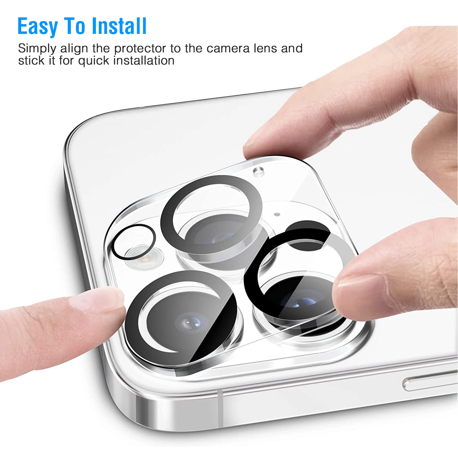 GBruno 9H Tempered Glass Camera Lens Protector