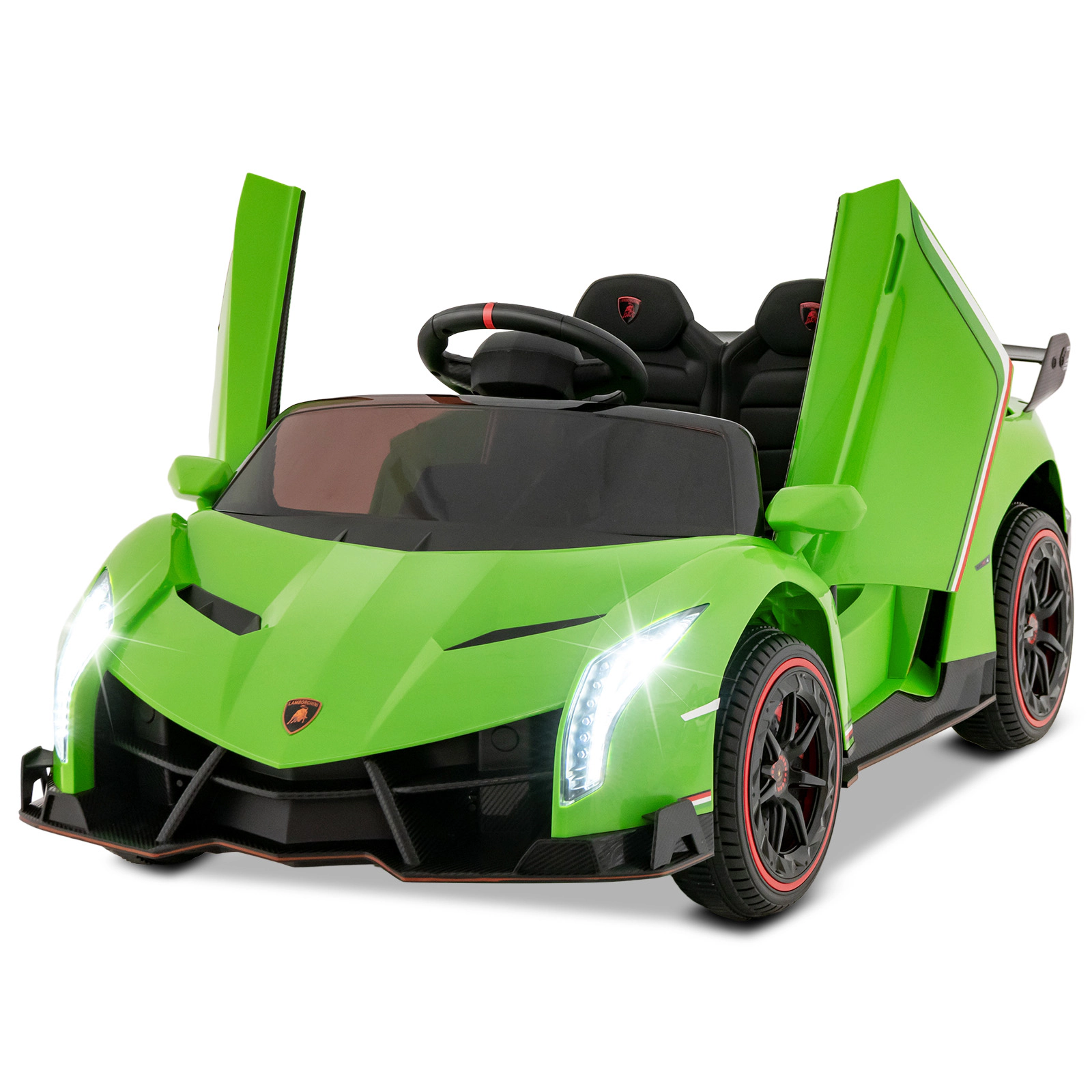 LJG 12V Licensed Lamborghini 4WD Kids Ride-on Sports Car with 2.4G Remote