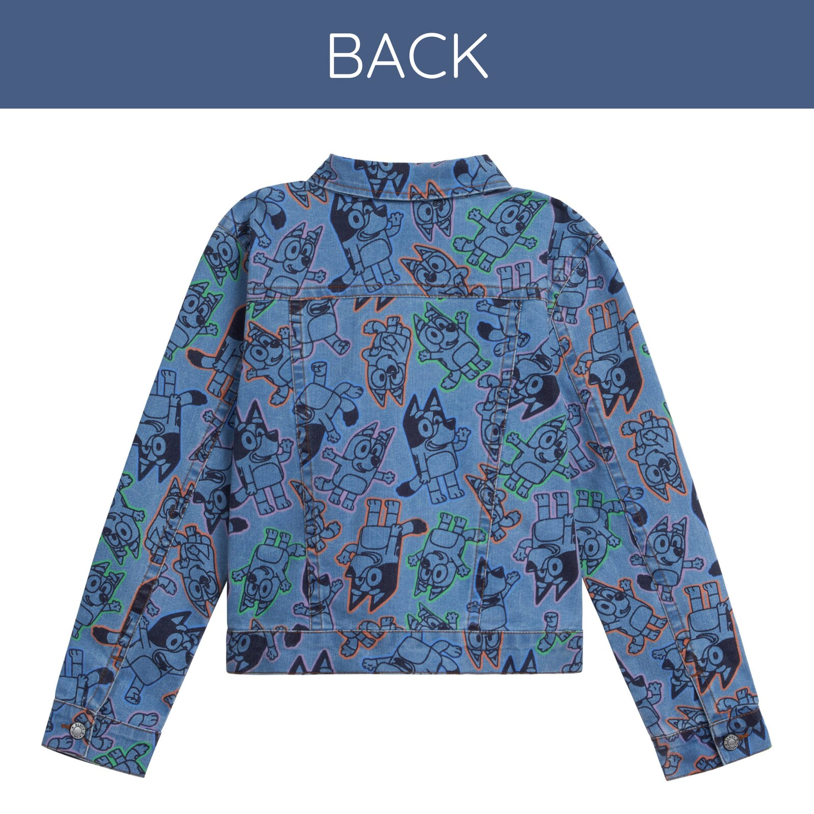 Bluey Girls' Denim Jacket