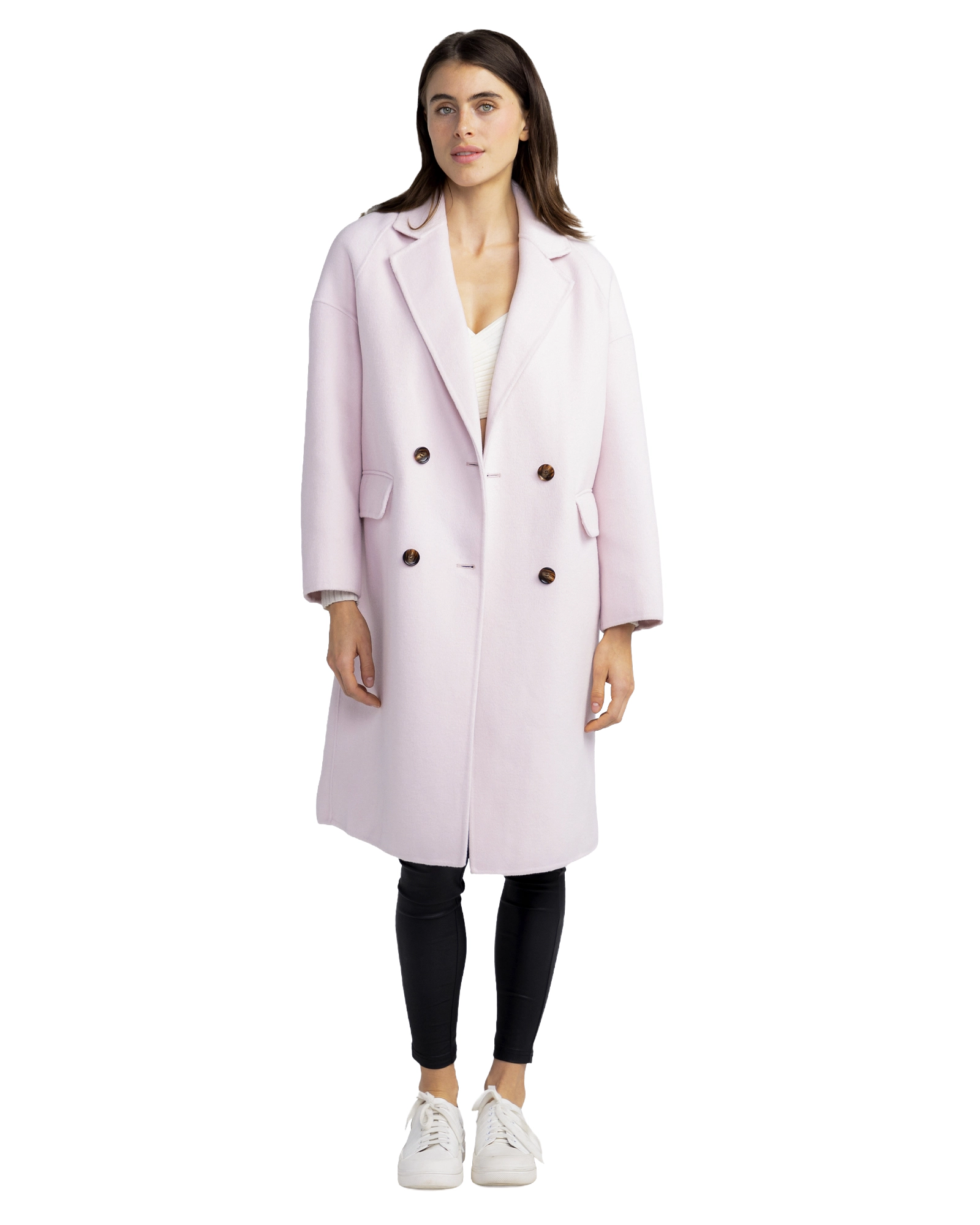 Belle & Bloom Womens Amnesia Wool Blend Oversized Coat