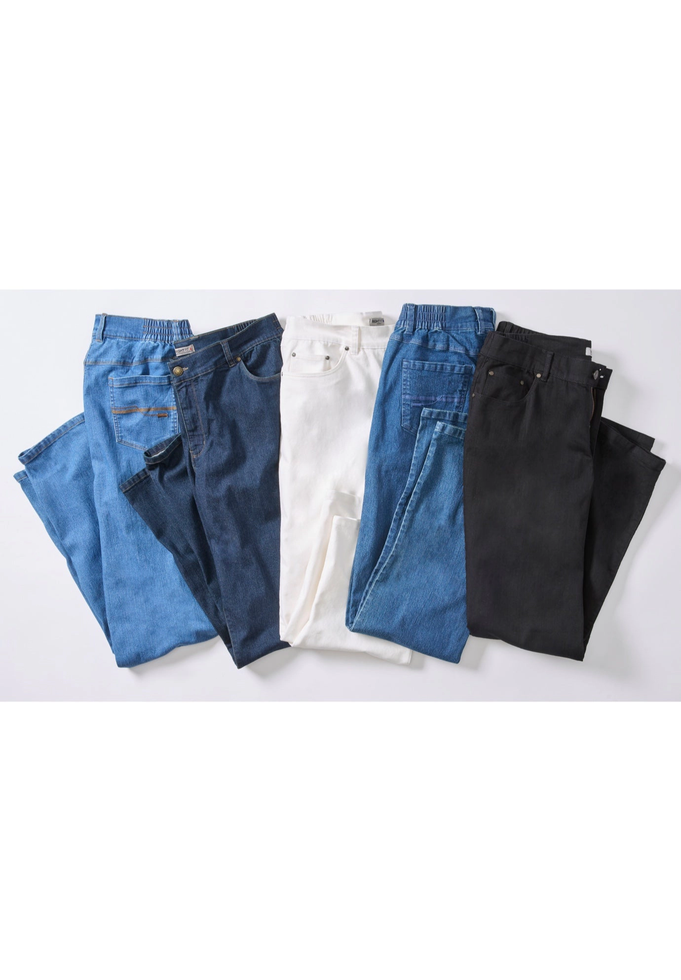 Catherines Women's Plus Right Fit Moderately Curvy Jean