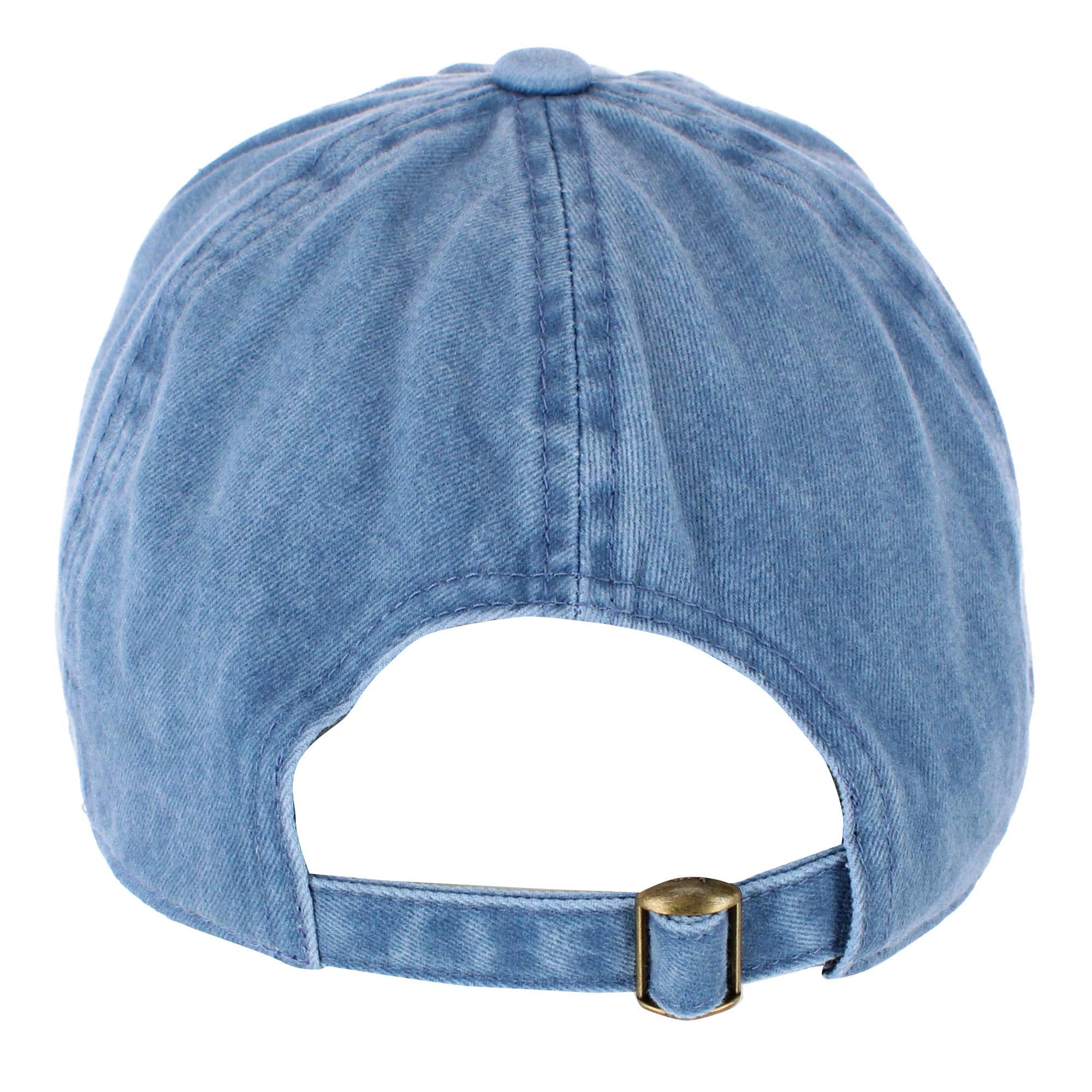 CTM Women's Embroidered City Teddy Bear Baseball Cap