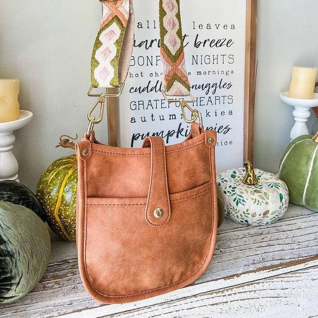 Threaded Pear Women's Compact Emmy Courier | Choose Your Strap