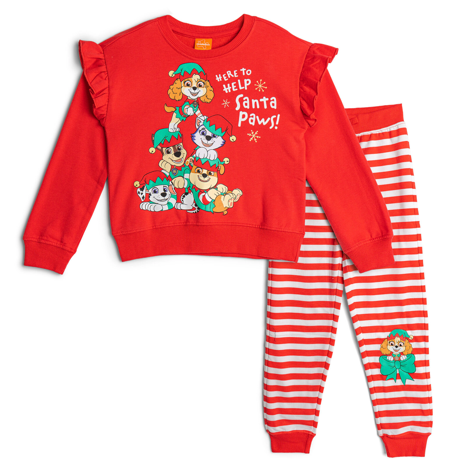 Paw Patrol Girls' Fleece Sweatshirt and Pants Set