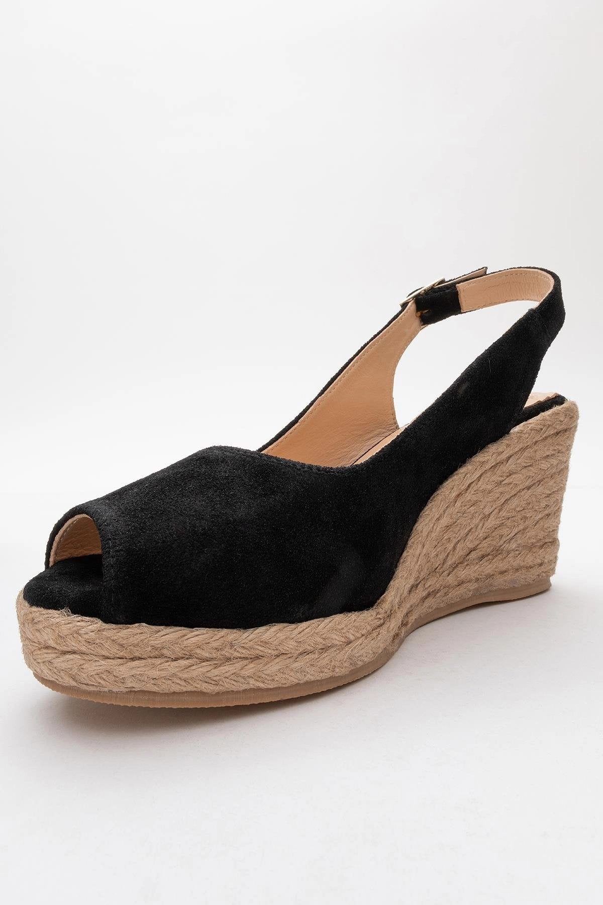Forever & Always Womens Ryan Leather Espadrilles