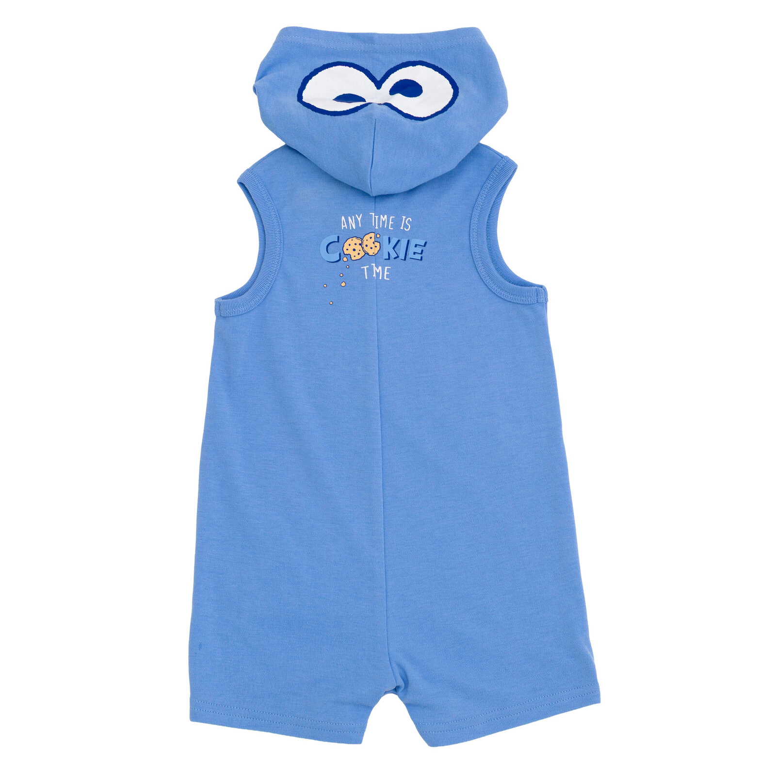 Sesame Street Baby Boys' Cosplay Sleeveless Hooded Romper
