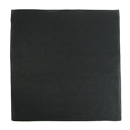 CTM Cotton Solid Color Bandanas