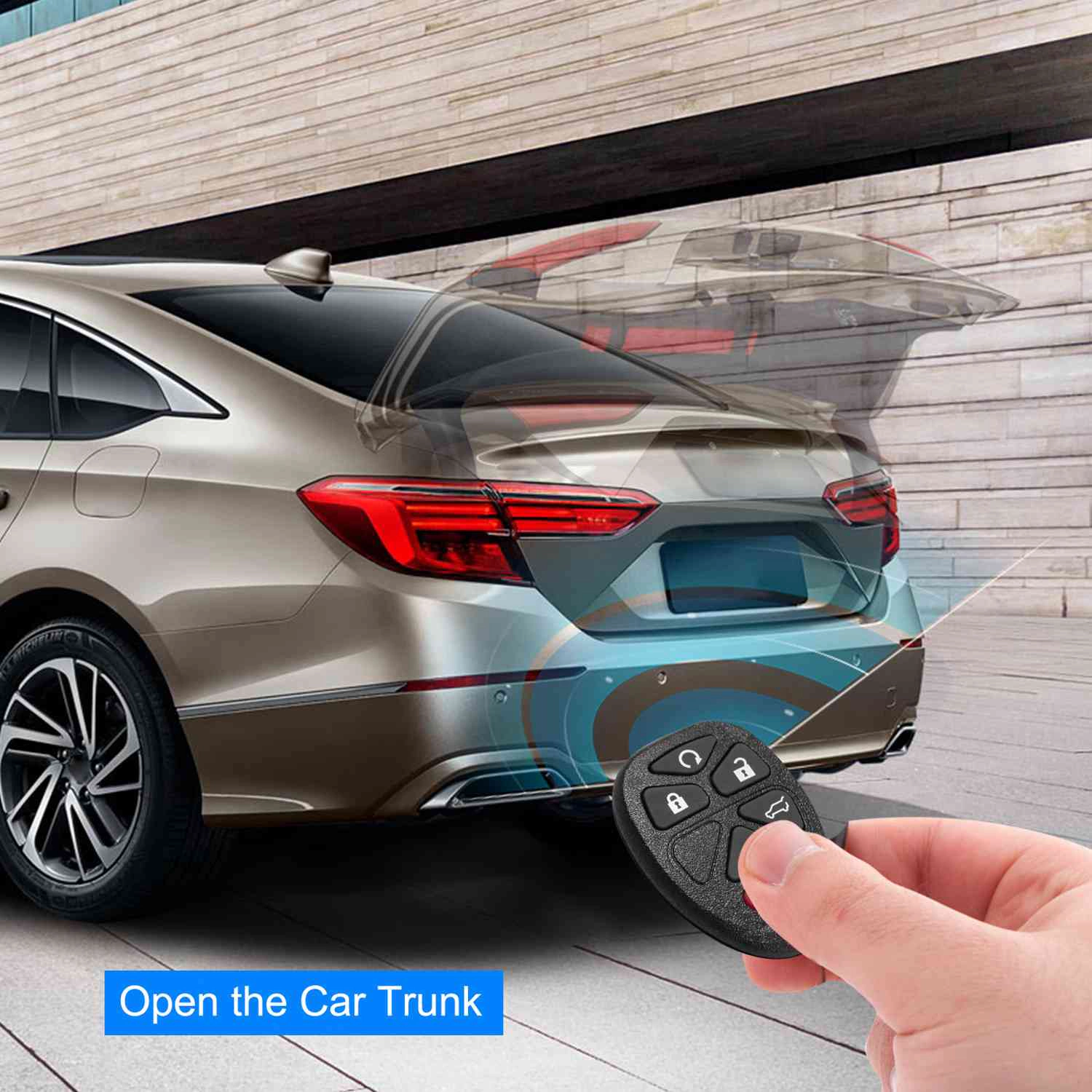 GBruno 2-Pc Keyless Entry Remote Key Fob For Chevy