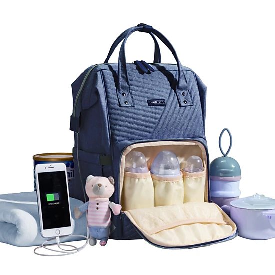 SUNVENO 3-In-1 Large Capacity Weekender Travel Duffel Diaper Bag