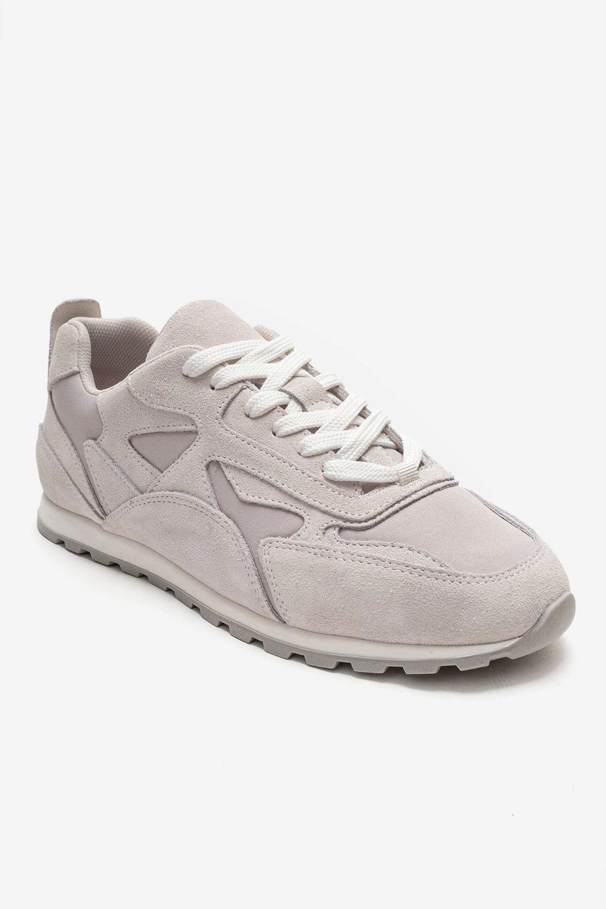 Forever & Always Womens Sahra Leather Sneaker