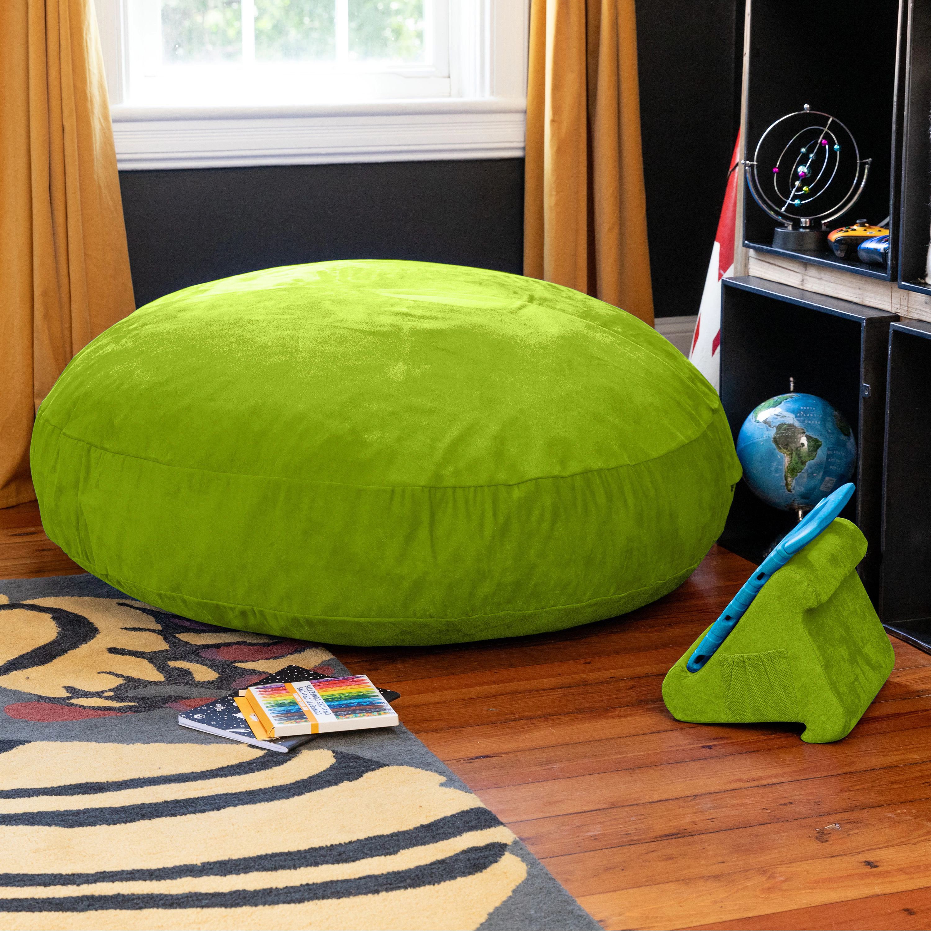 Jaxx Cocoon 4 Foot Bean Bag Chair and Crash Pad