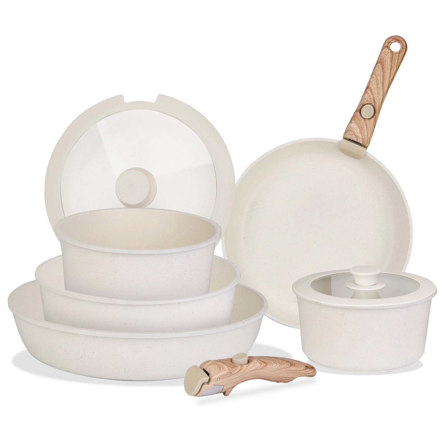 GBruno Nonstick 9-Piece Cookware Set