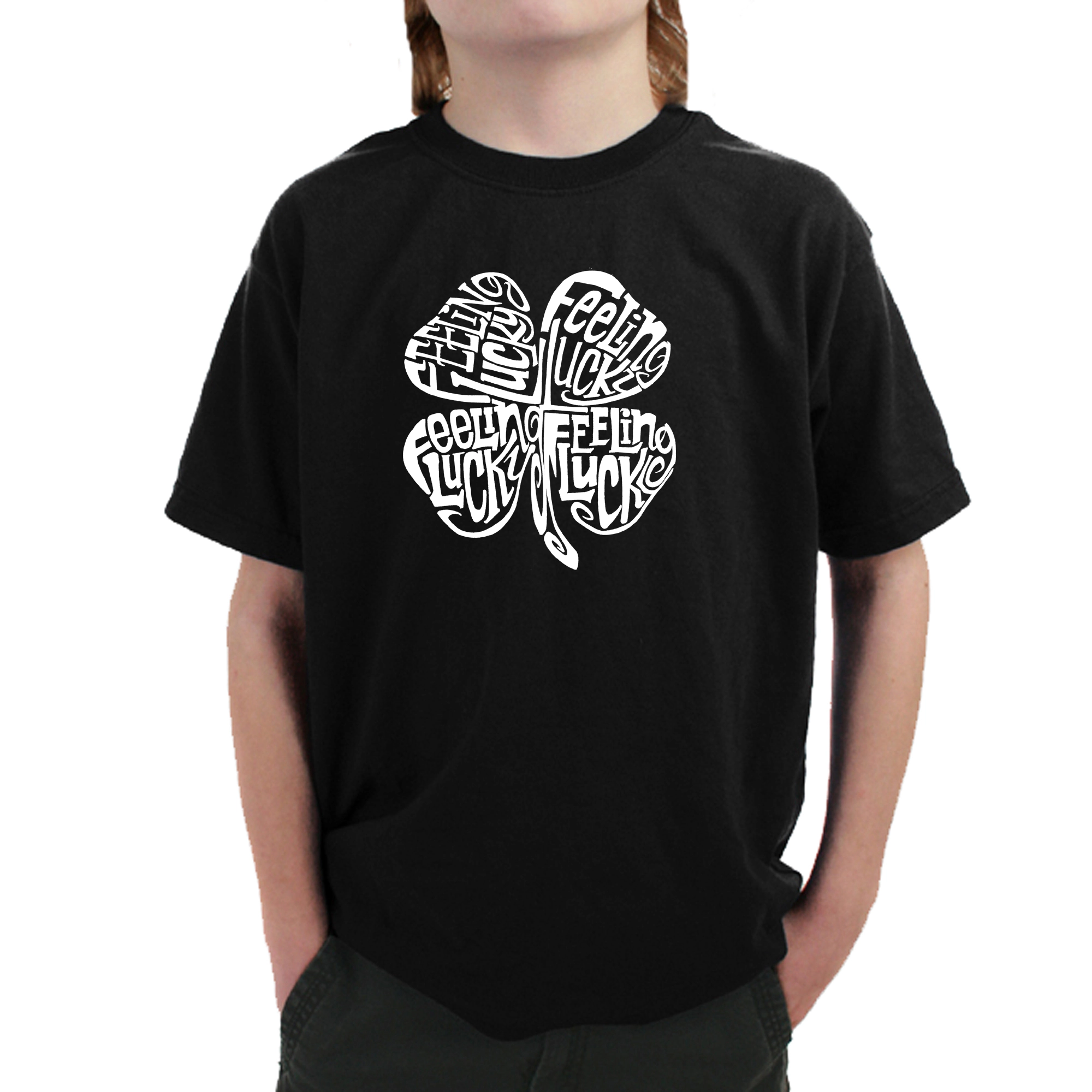 LA Pop Art Boy's Word T-Shirt
