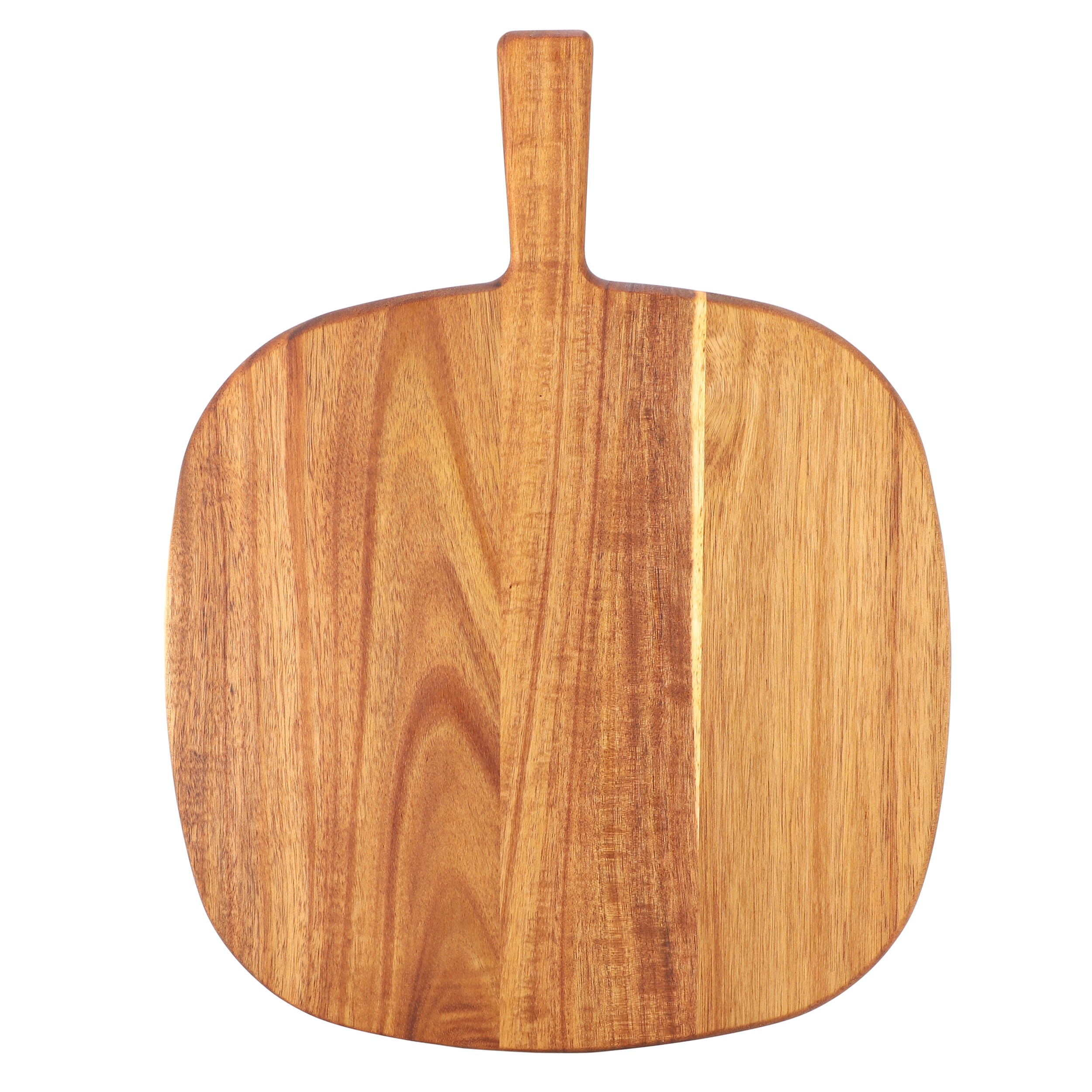 MegaChef 13 Inch Acacia Wood Serving Butcher Cutting Board with Handle