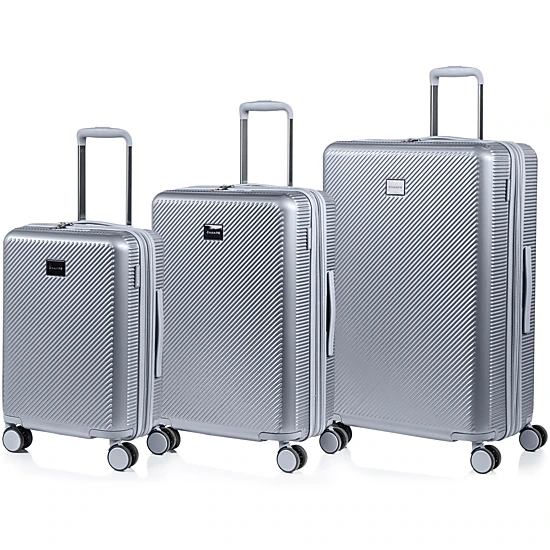 CHAMPS Iconic II Collection 3-piece Hardside Luggage Set