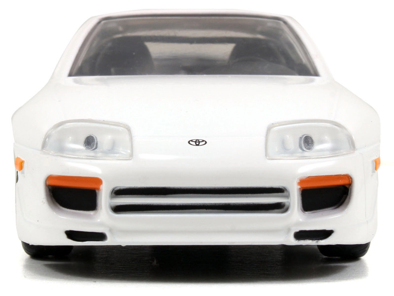 Jada Brian's Toyota Supra White "Fast & Furious 7" (2015) Movie 1/32 Diecast Model Car by Jada