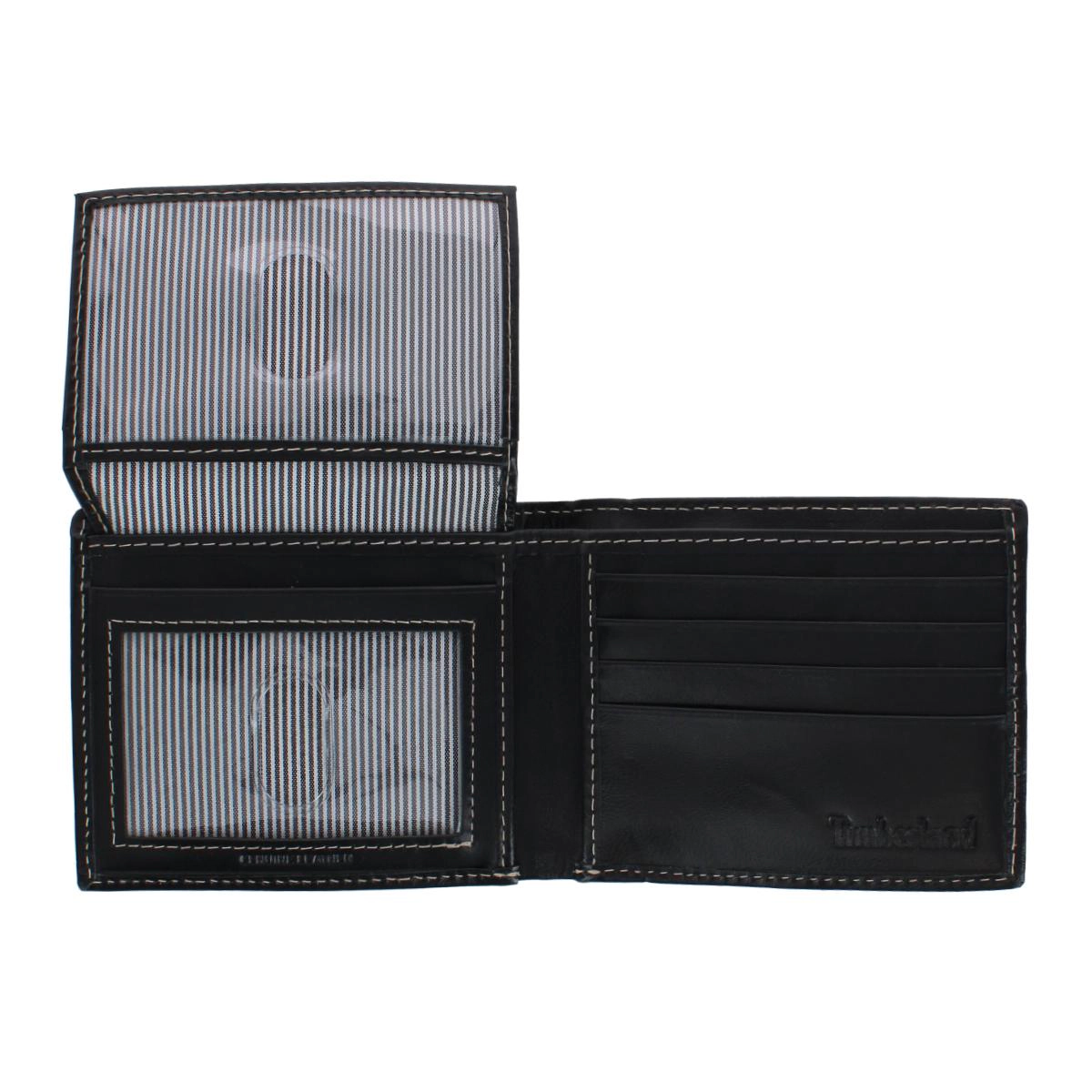 Timberland Men's Cloudy Leather Passcase Wallet