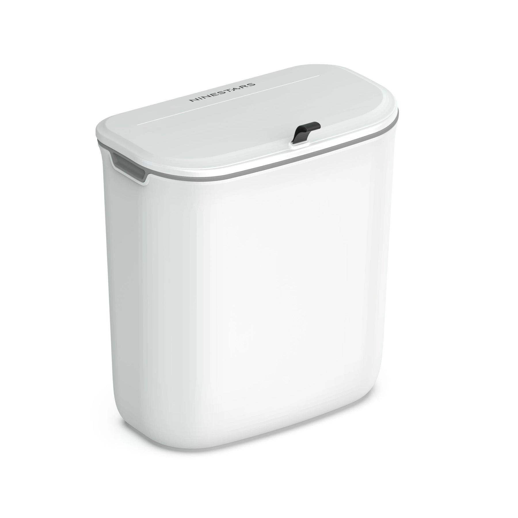 Ninestars Hanging 1.8-Gallon Plastic Countertop Compost Trash Can