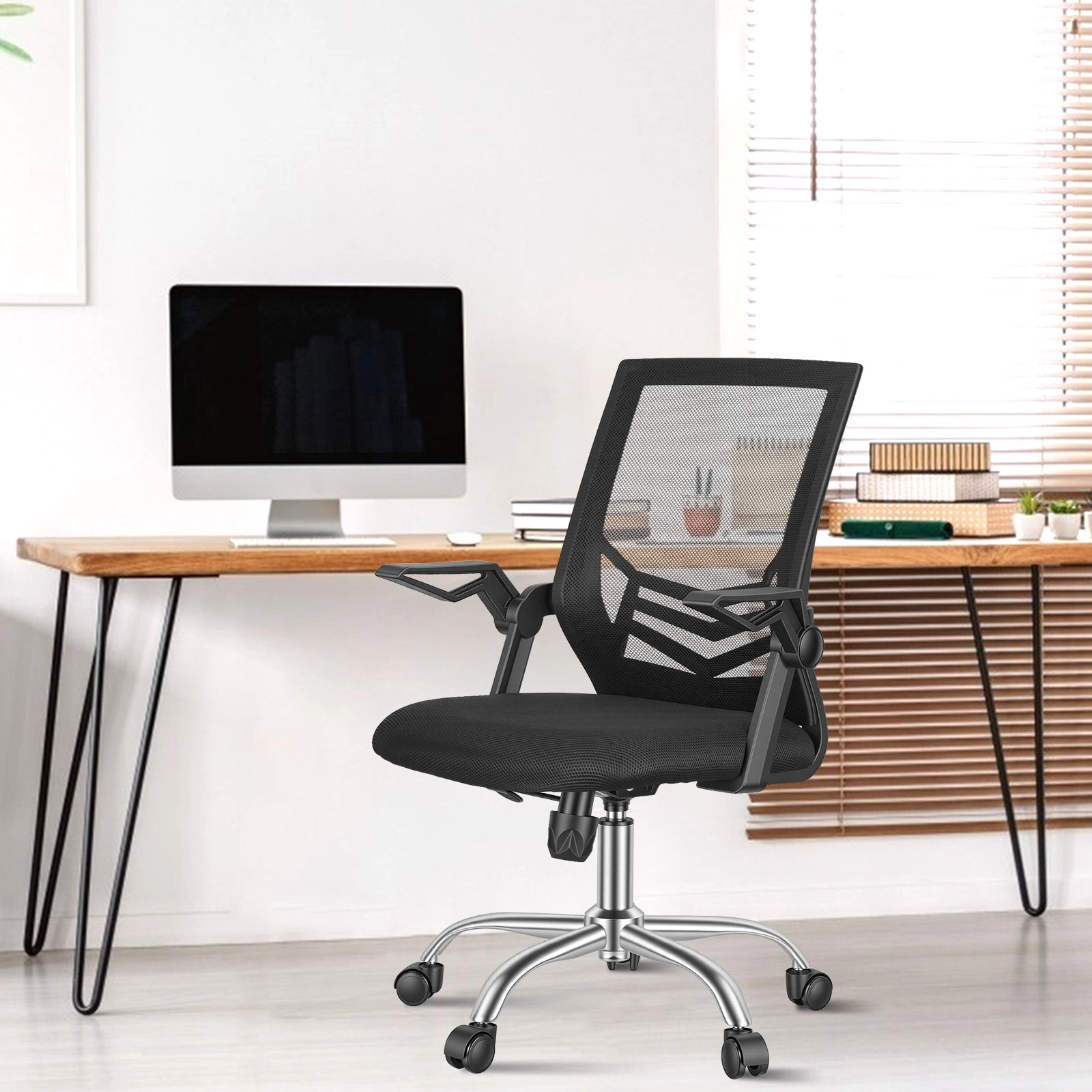 GBruno Mesh Ergonomic Office Chair With Reclining Back