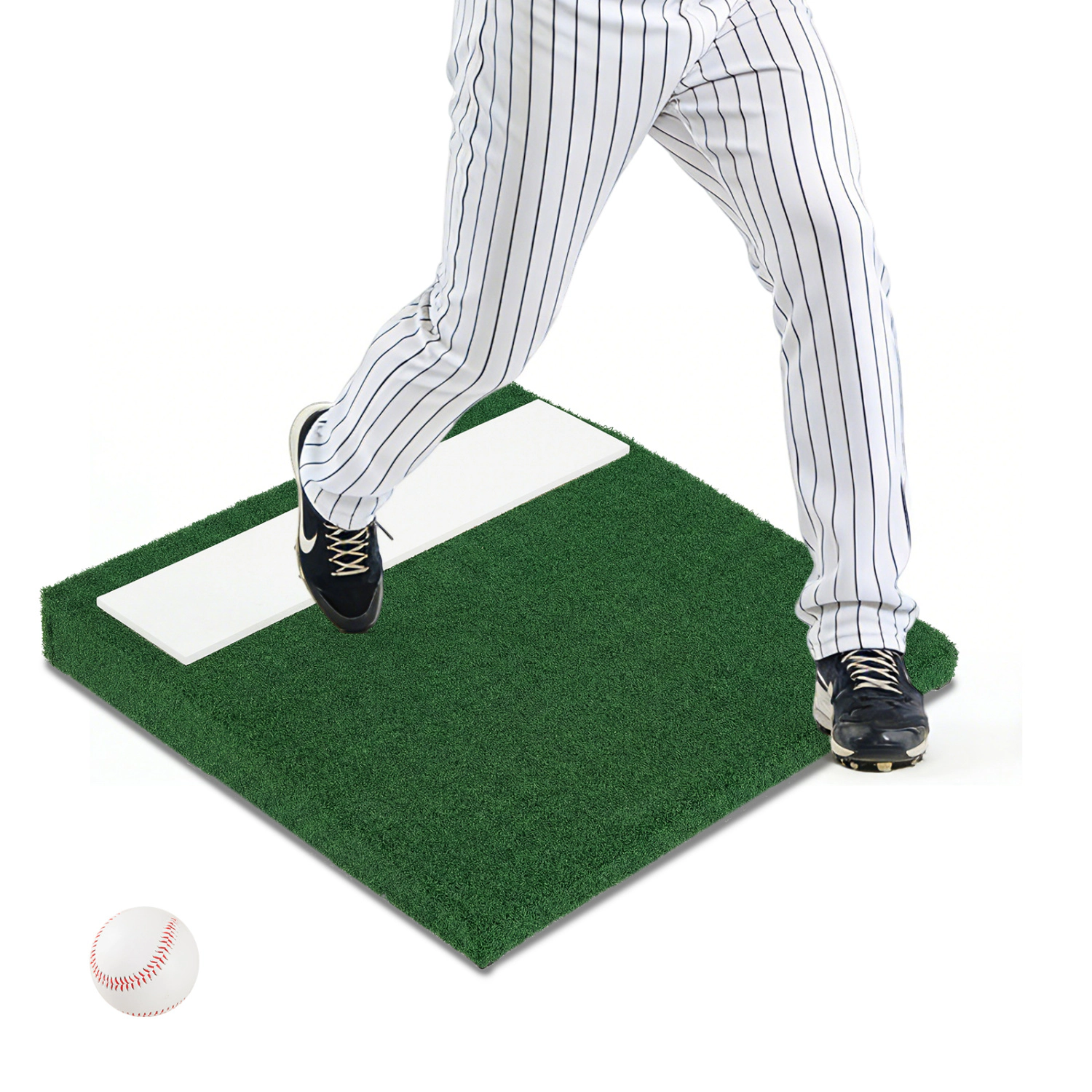 LJG Kids Portable Pitching Mound with Baseball Pitching EVA Carry Handle