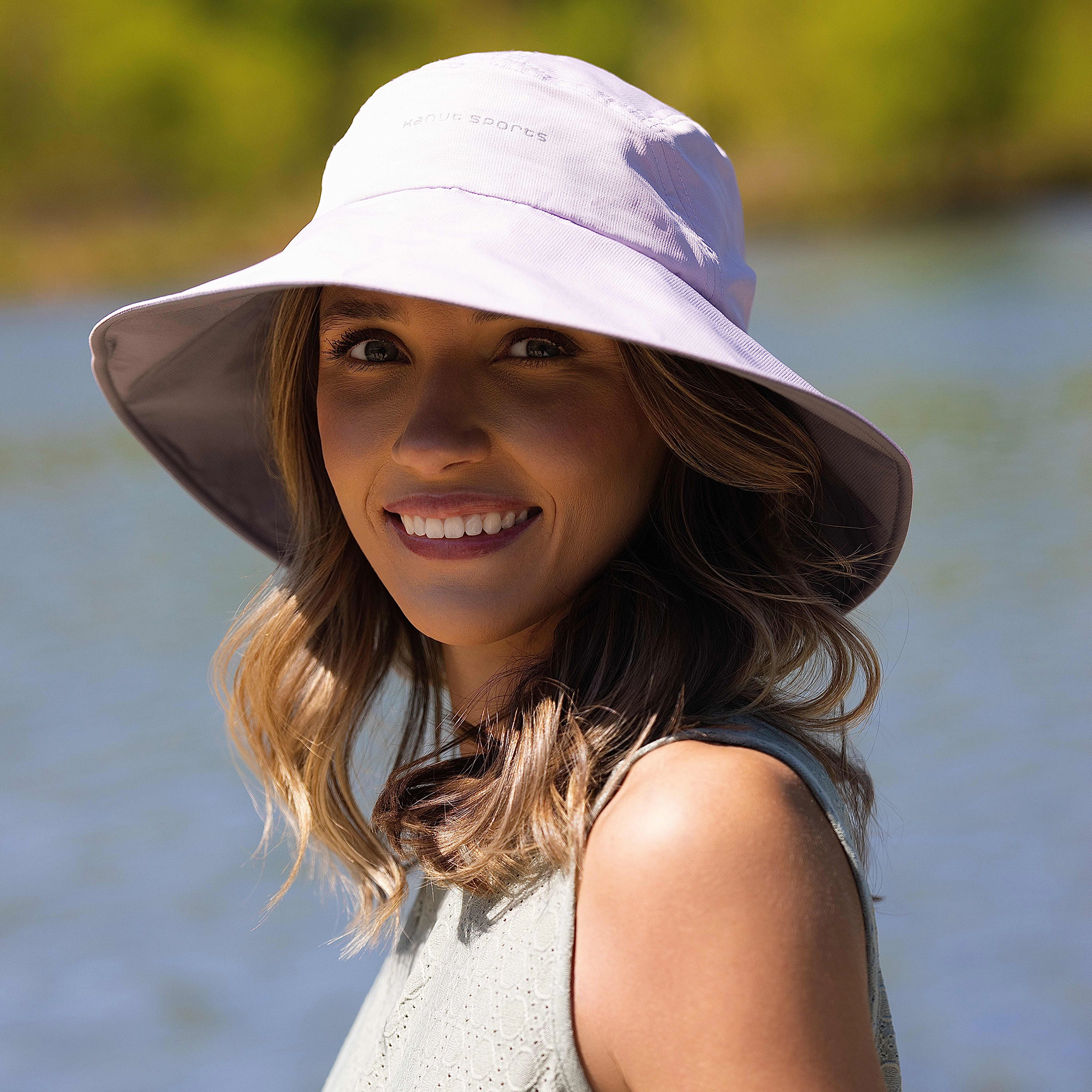 Kenosha Bucket Hat - Womens UPF 50+ Wide Brim, Moisture-Wicking Polyester