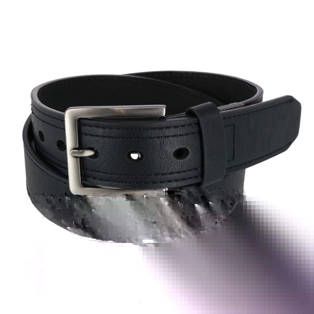 Dickies Men's Reinforced Leather 1 1/2 Inch Work Belt