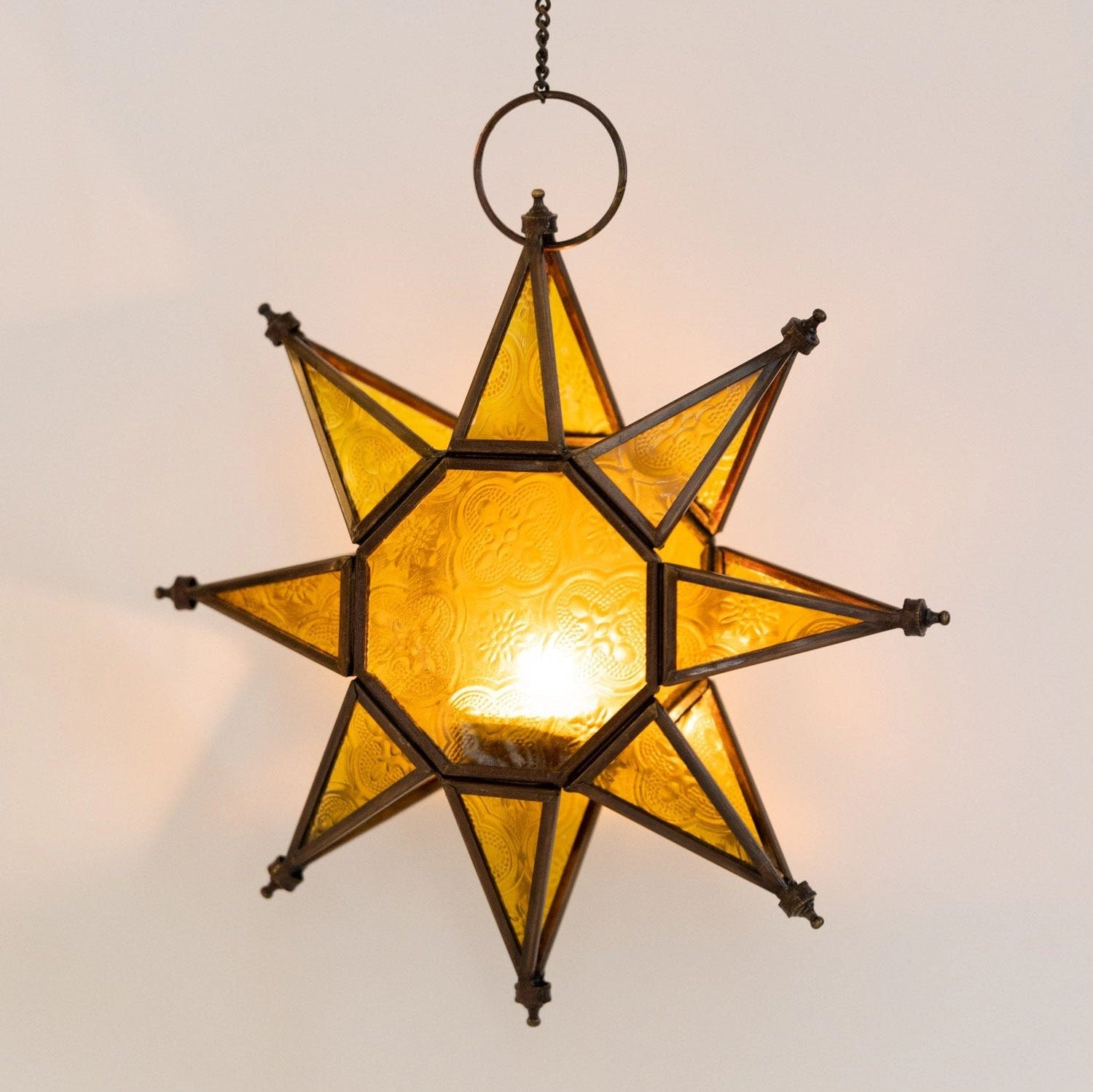 Ten Thousand Villages Starlight Candleholder