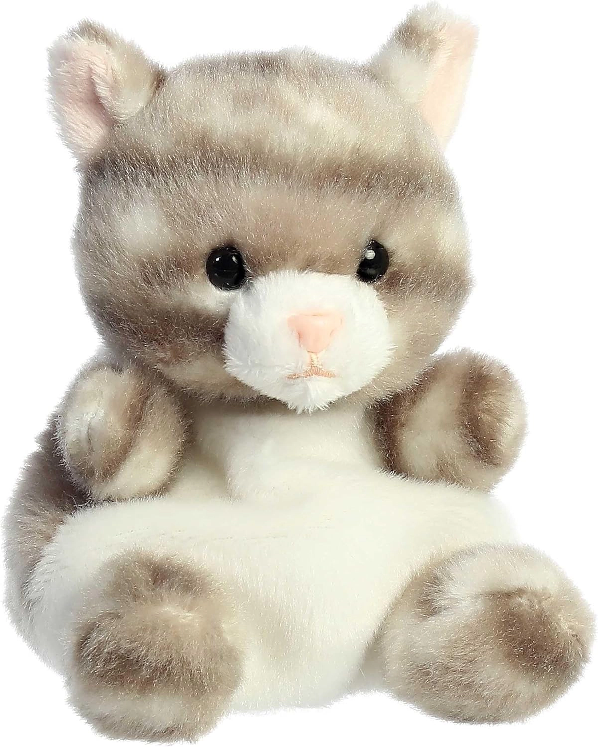 Aurora Palm Pals Silver Kitty 5-Inch Stuffed Animal Plush
