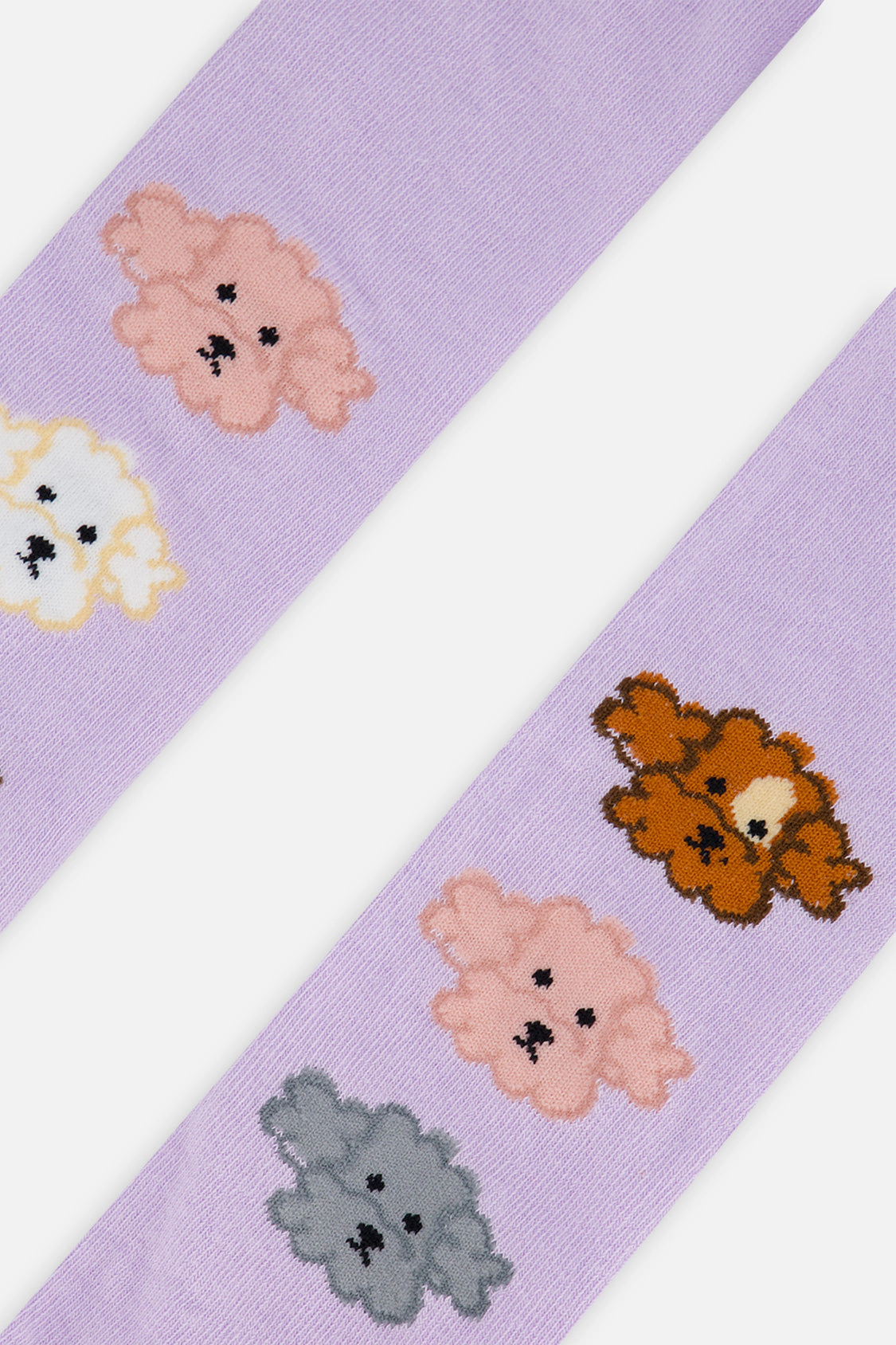 Deux par Deux Girls Poodle Knit Tights