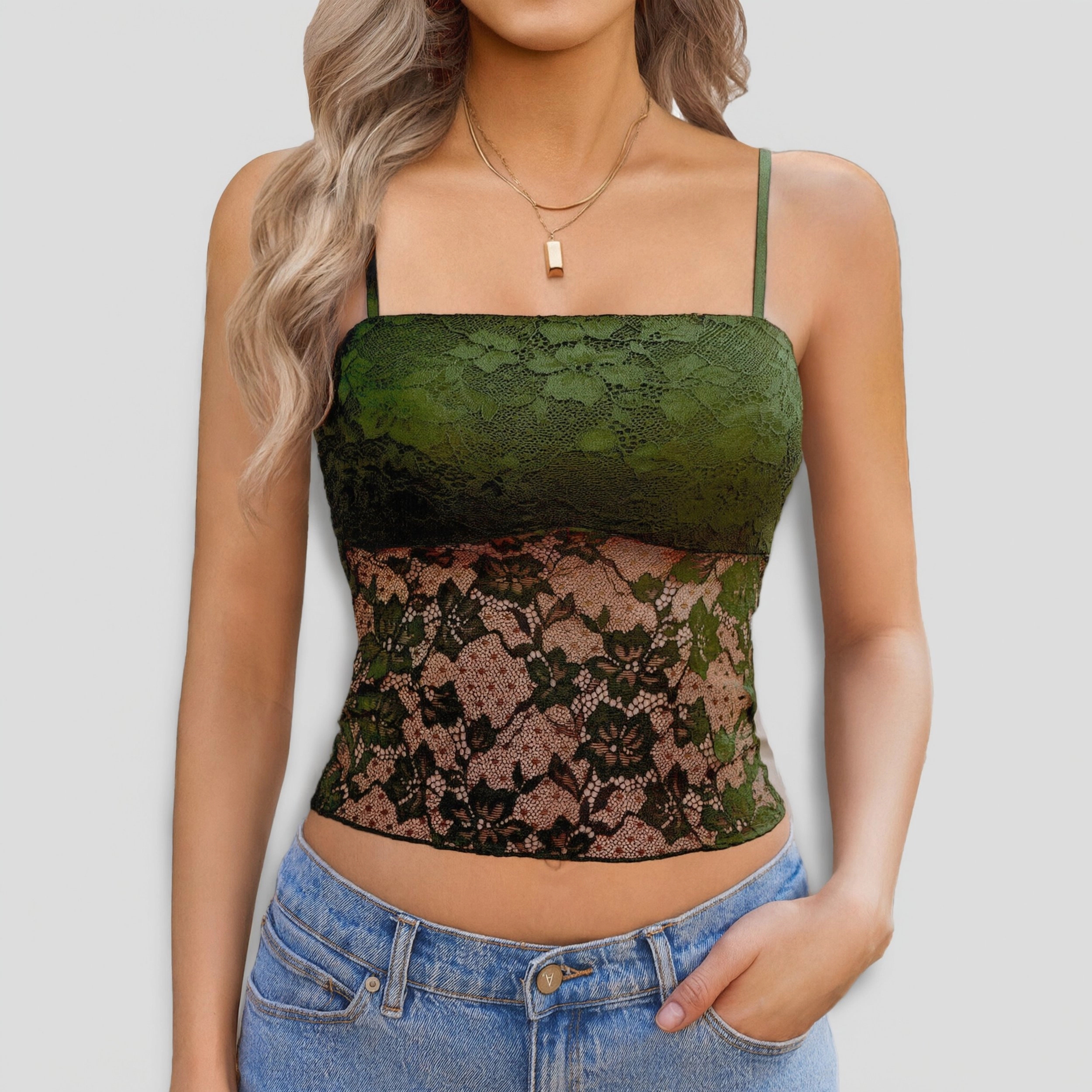 Avidlove Women's Lace Camisole Crop Tank Top