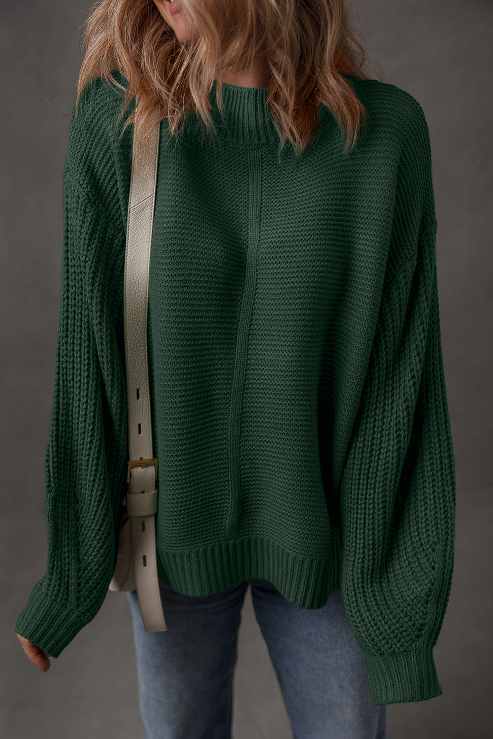 Threaded Pear Women's Theodora Drop Shoulder Loose Sweater