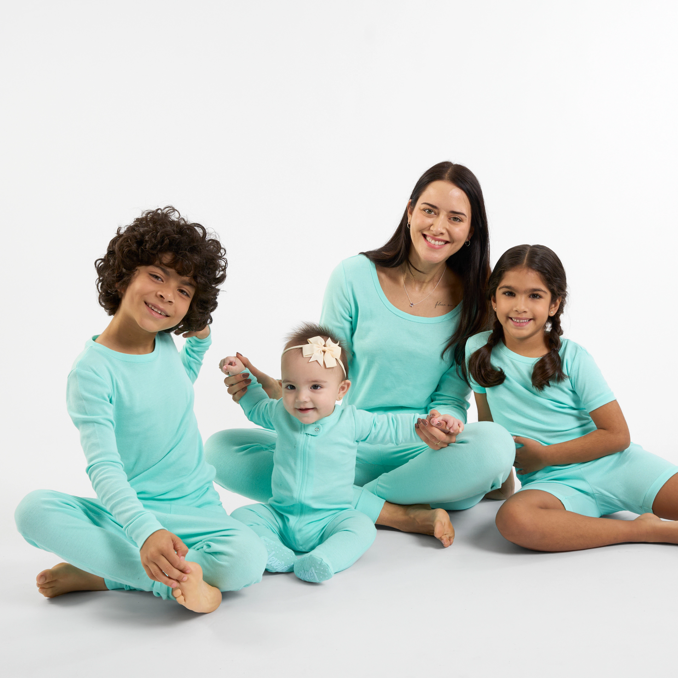 Leveret Kids 2-pc. Cotton Solid Short Sleeve Shirt & Shorts Pajama Set