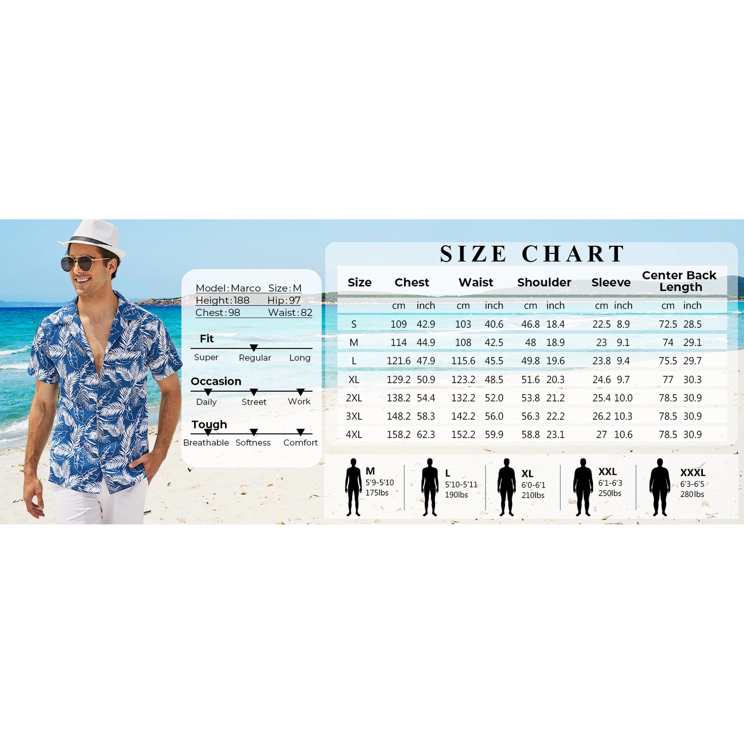 COOFANDY Men's Regular Fit Short Sleeve Camp Shirt