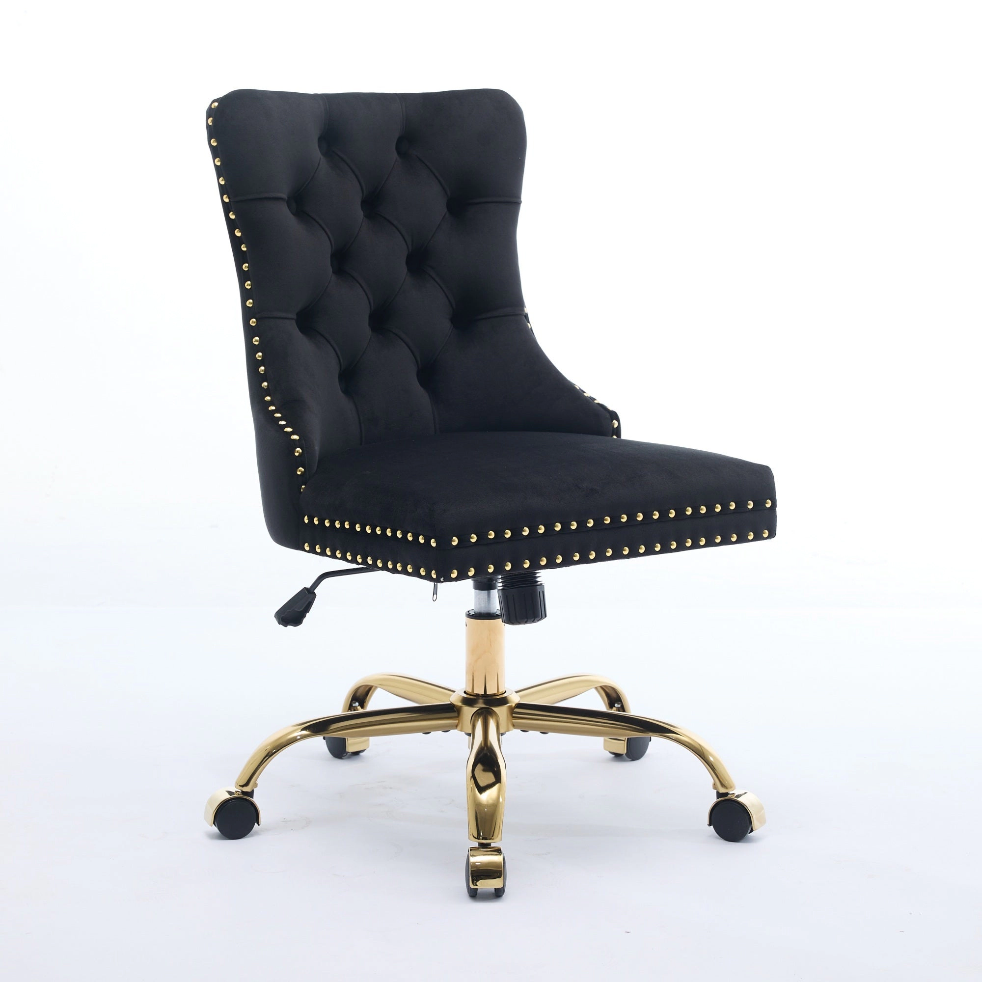 Platinum-Level Office Chairs Velvet Tufted Office Chair