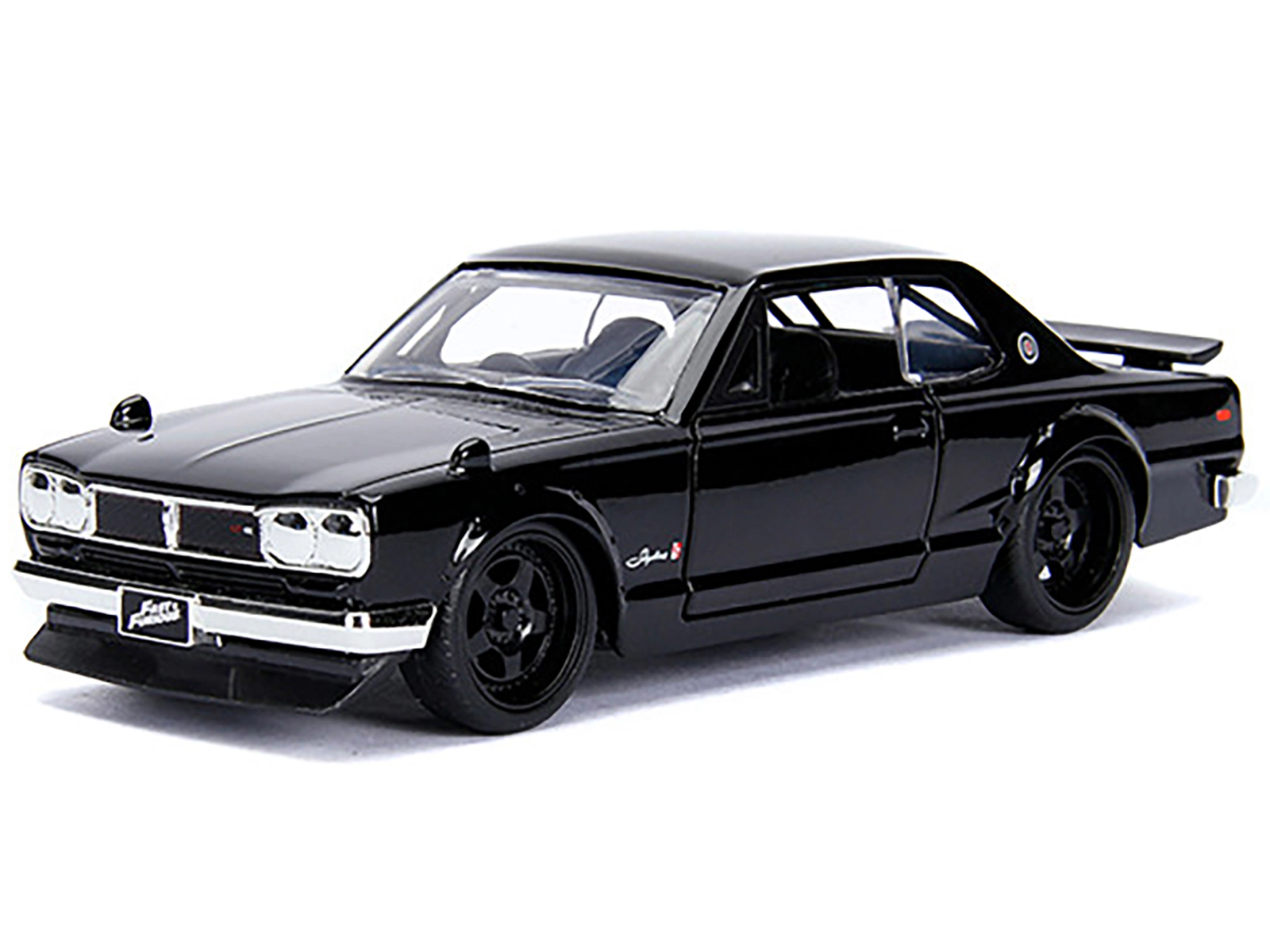 Jada Brian's Nissan Skyline 2000 GT-R (KPGC10) Black "Fast & Furious" Movie 1/32 Diecast Model Car by Jada