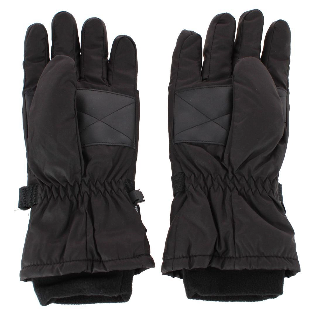 Isotoner Men's Winter Ski Glove with Extended Cuff and Zipper Pocket
