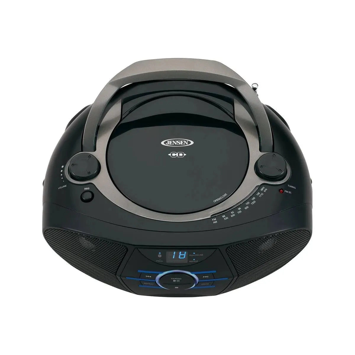 Jensen Portable Stereo CD System with Bluetooth & AM/FM Radio CD-560