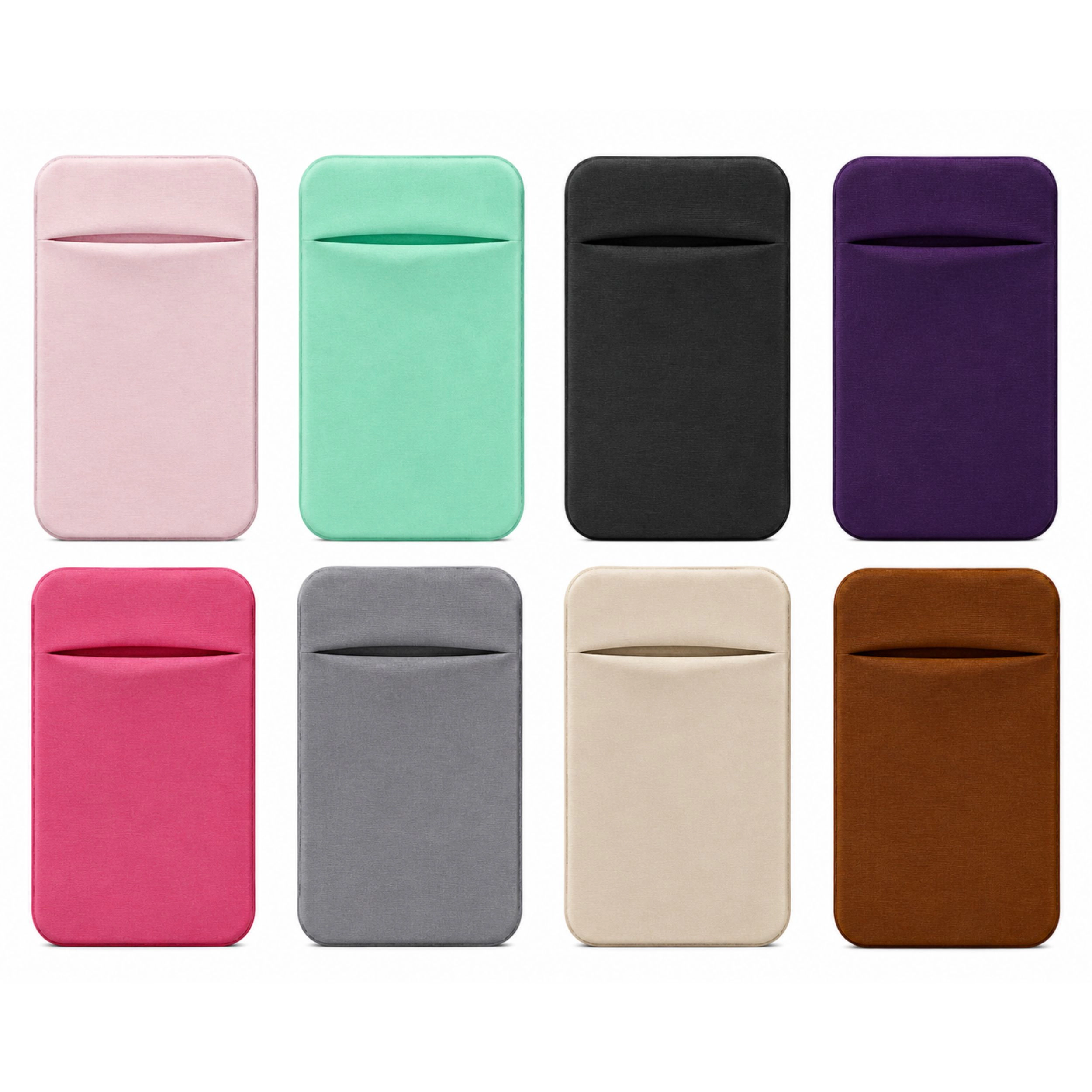 Home Collection Stick On Phone Wallet Card Holder Slim Adhesive Pocket