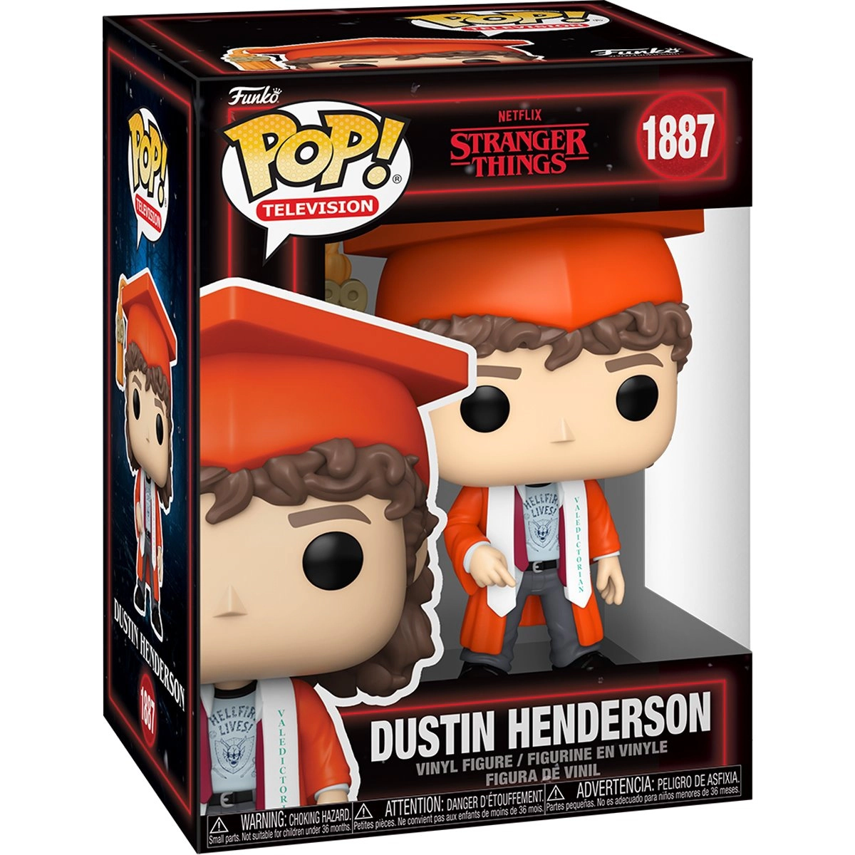 Funko Pop! Stranger Things Season 5: Dustin Graduating #1887