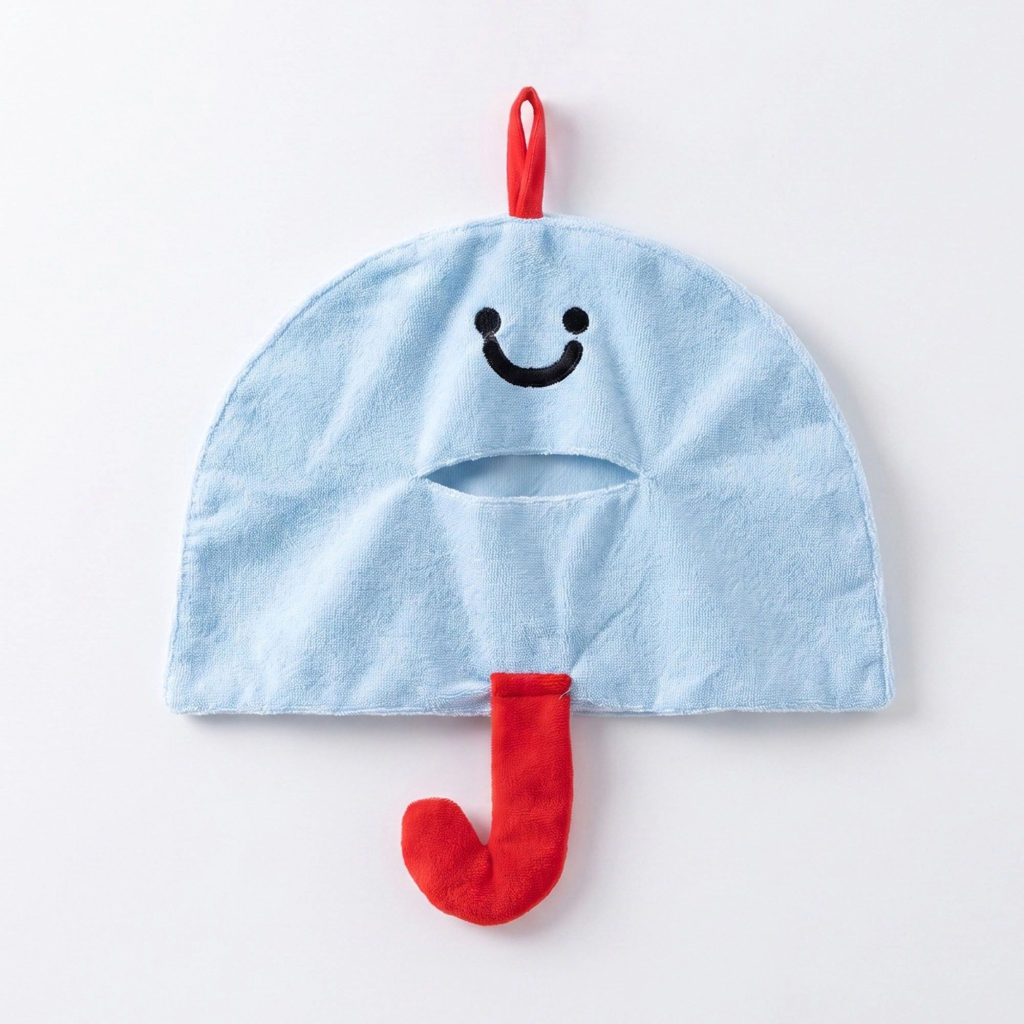 Alilang Hanging Tissue Holder with Zipper Pocket and Smiley Face