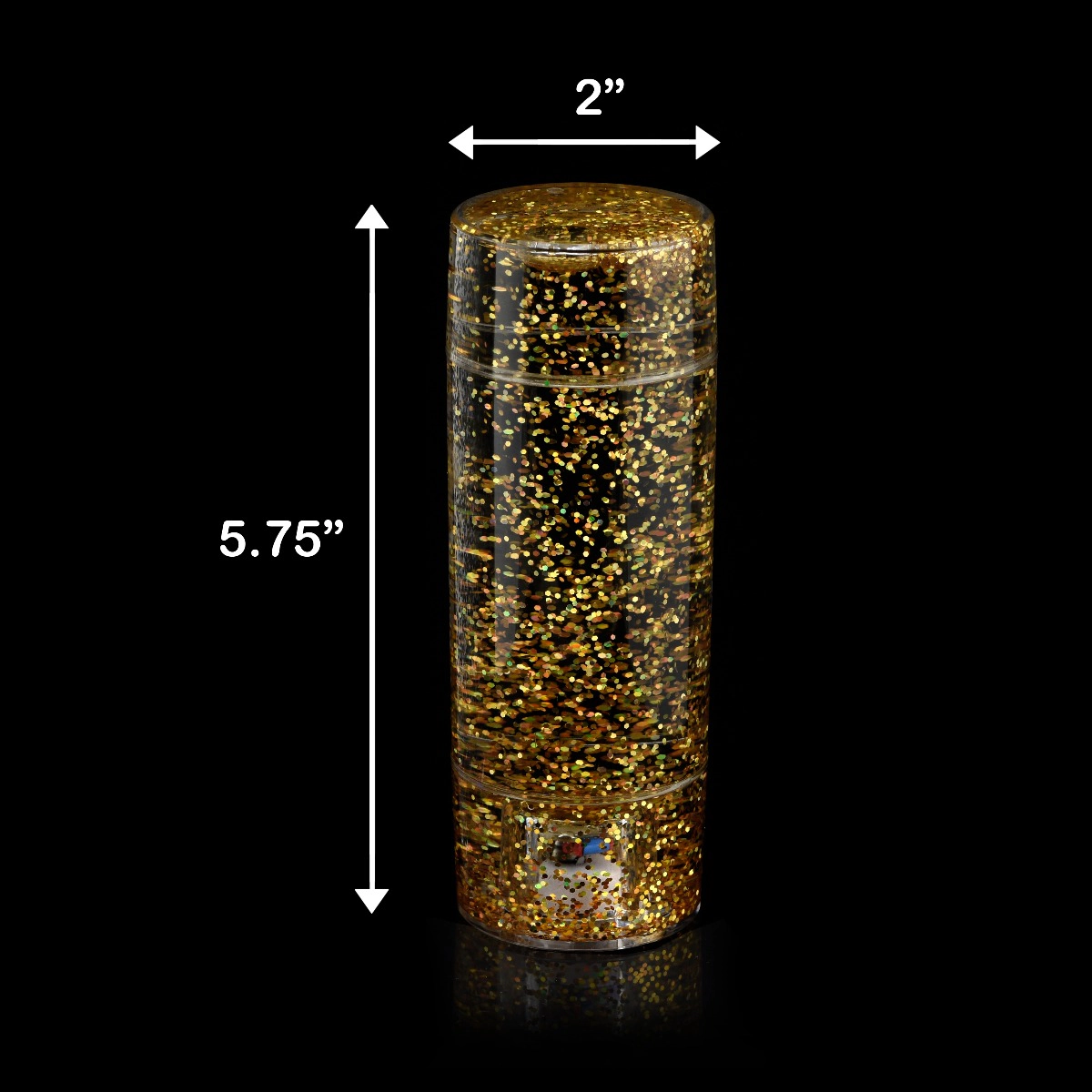 Playlearn Unisex Gold and Silver Liquid Glitter Jar