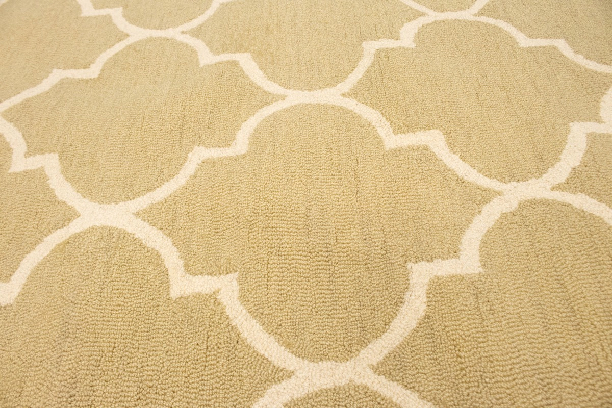 Magic Rugs 5'0 X 8'0 Hand-Tufted contemporary Trellis Wool Rug