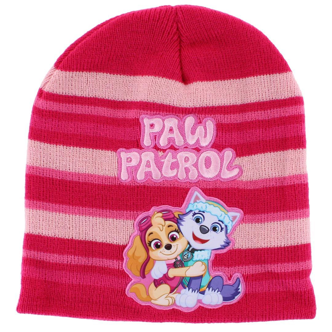 Textiel Trade Girl's Paw Patrol Skye & Everest Winter Beanie and Gloves Set