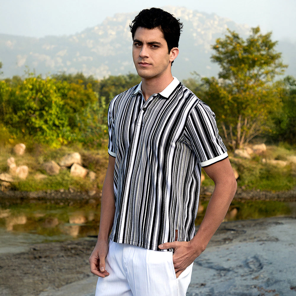 Multitrack Knit Polo T-Shirt